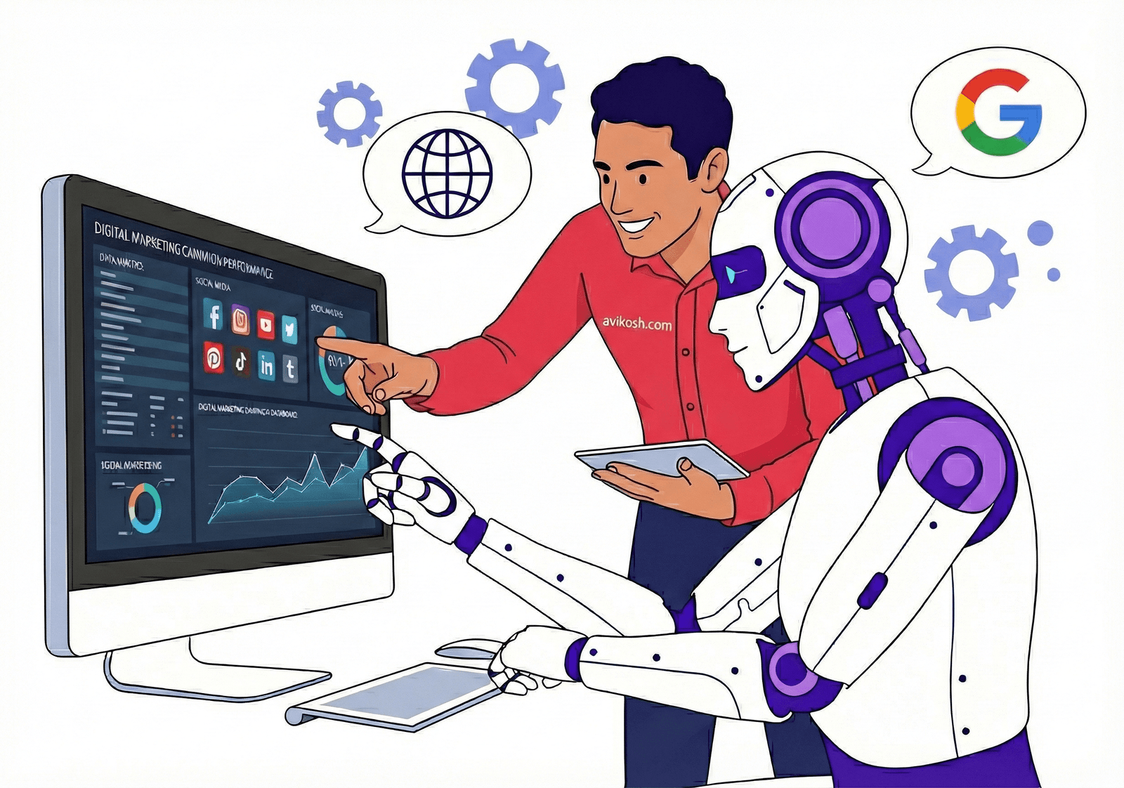 Avikosh Digital AI Banner