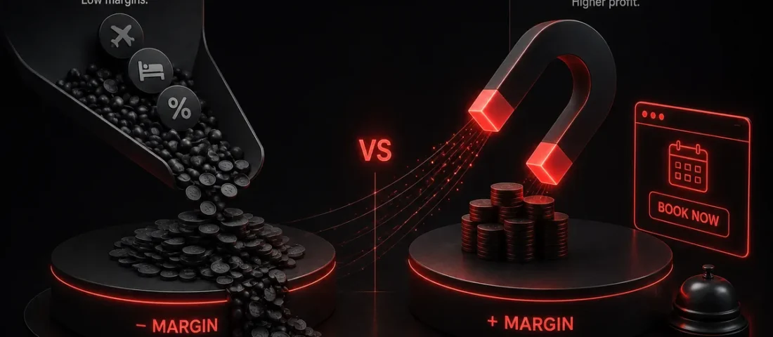 Direct bookings versus OTAs: winning back the margin, Avikosh Digital