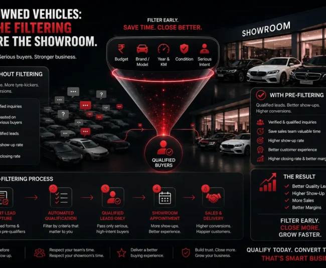 Pre-owned vehicles: do the filtering before the showroom, Avikosh Digital