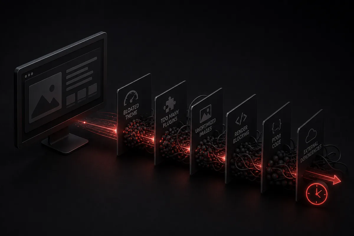 Your website is not slow because of hosting, Avikosh Digital