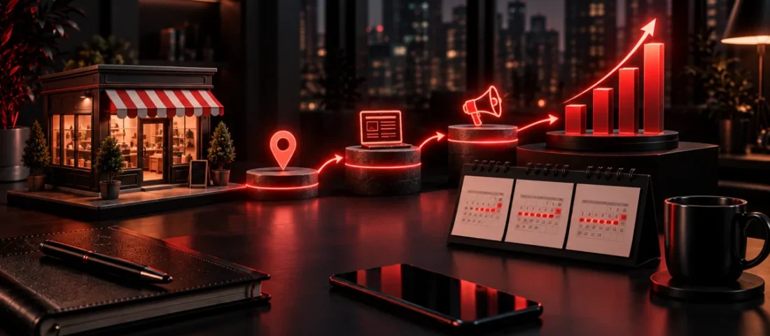 Small business 90 day digital marketing path from local profile to growth, Avikosh Digital