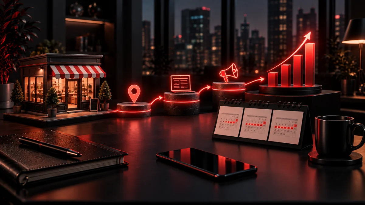 Small business 90 day digital marketing path from local profile to growth, Avikosh Digital