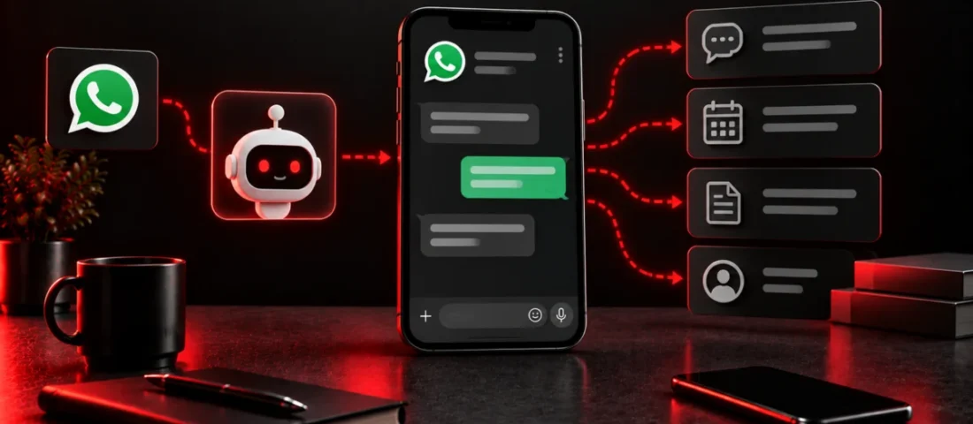 WhatsApp chatbot qualifying a lead and booking an appointment, Avikosh Digital