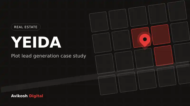 YEIDA plot lead generation case study - Avikosh Digital